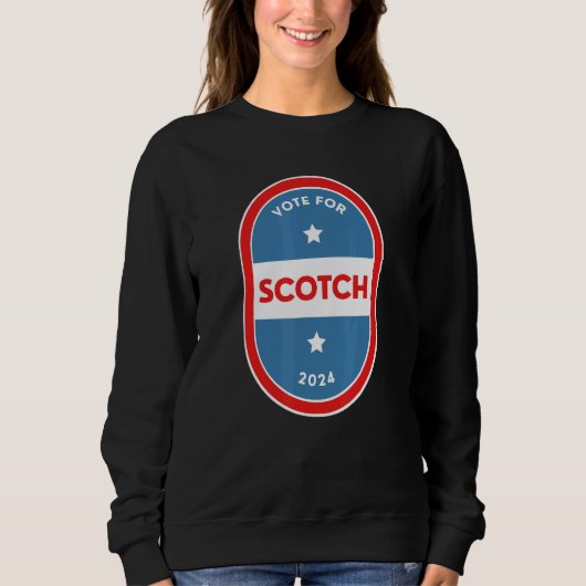 Scotch  Bartender Political Election Parody 2024 Sweatshirt (Vorderseite)