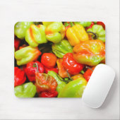 Scotch Bonnet Chillies Mousepad (Mit Mouse)