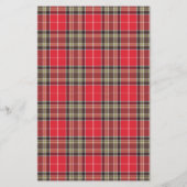 Scotch Clan Tartan Wedding Gedicht Danke Scroll Flyer (Hinten)