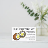 Scotch Egg UK British Food Yorkshire Visitenkarte (Stehend Vorderseite)