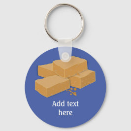 Scotch Fudge ist Tablette - Traditionelle schottis Schlüsselanhänger