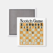 Scotch Game Magnet (Vorderseite/Rückseite)
