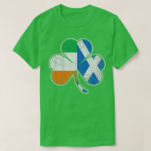 Scotch Irish Kleeblatt Scottish St Patricks Day T-Shirt (Design vorne)
