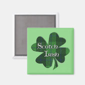 Scotch Irish Magnet (Vorderseite/Rückseite)