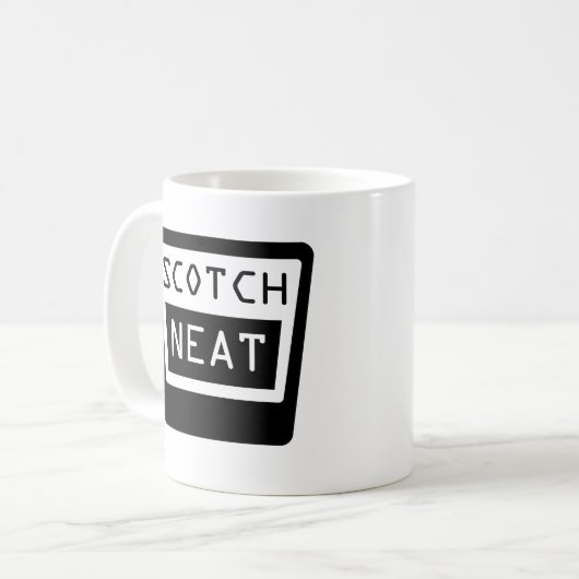 SCOTCH NEAT KAFFEETASSE (Vorderseite Links)
