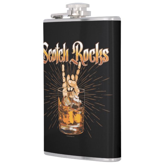 Scotch Rocks Flachmann (Links)