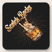 Scotch Rocks Getränkeuntersetzer (Vorderseite)