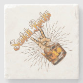 Scotch Rocks Stone Untersetzer (Vorderseite)