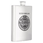 Scotch Snob - lustiger Whiskey-Drinker Flachmann (Rechts)