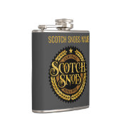 Scotch Snob - lustiger Whiskey-Drinker Flachmann (Rechts)