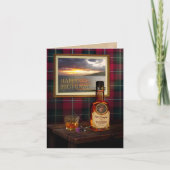 Scotch Whisky Card ohne Text und Foto Karte (Vorderseite)