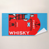 Scotch Whisky Drinker Badehandtuch (Badehandtuch)