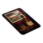 Scotch Whisky Magnet mit Text und Bild (Rechte Seite)