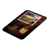 Scotch Whisky Magnet mit Text und Bild (Linke Seite)