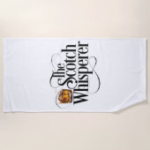 Scotch Whisperer Beach Handtuch (Vorderseite)