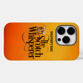 Scotch Whisperer Case-Mate iPhone Case (Rückseite (Horizontal))