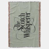 Scotch Whisperer Decke (Vorderseite Vertikal)