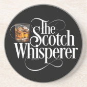 Scotch Whisperer Drink Untersetzer (Vorne)