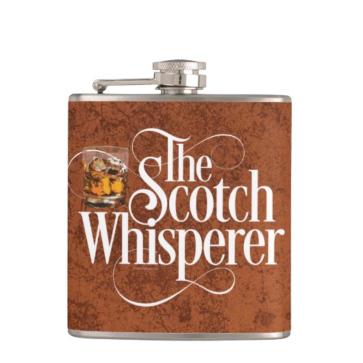 Scotch Whisperer Hip Flask Flachmann (Vorderseite)
