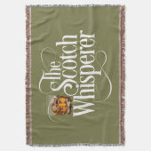 Scotch Whisperer Throw Blanket Decke (Vorderseite Vertikal)
