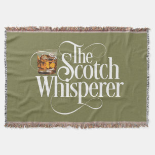 Scotch Whisperer Throw Blanket Decke