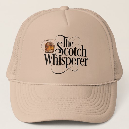 Scotch Whisperer Trucker Hat Truckerkappe (Vorderseite)