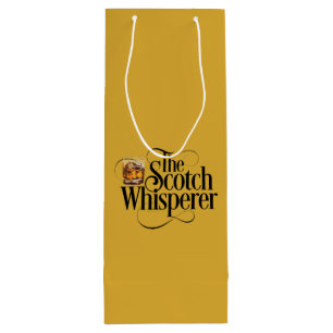 Scotch Whisperer Wine Gift Bag Geschenktüte Für Weinflaschen