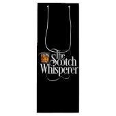 Scotch Whisperer Wine Gift Bag Geschenktüte Für Weinflaschen (Vorderseite)