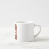 SCoTiSH HigHLaND CoW ' THe KiD 2 ' von SHiRLeY Mac Espressotasse (Rechts)