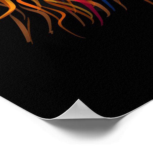 SCoTiSH HigHLaND CoW ' THe LoVeLieS ' von SHiRLeY Poster (Ecke)