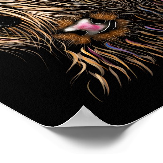 SCoTiSH HigHLaND CoWS ' THe McDouGHNuTS ' Poster (Ecke)