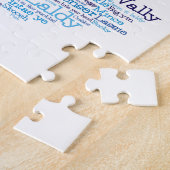 Scotish Slang Word Map Jigsaw Puzzle (Seite)