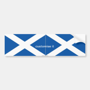 Scotlahd St Andrews saltire Flaggen-Autoaufkleber Autoaufkleber