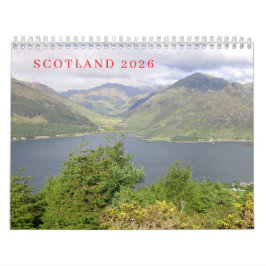 Scotland 2026 calendar kalender