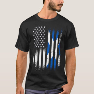 Scotland American Heritage Month Scotland Patriot T-Shirt