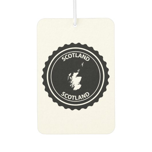 Scotland Autolufterfrischer (Vorderseite)