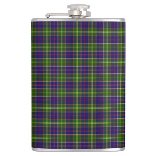 Scotland Ayrshire District Tartan Flachmann (Vorderseite)
