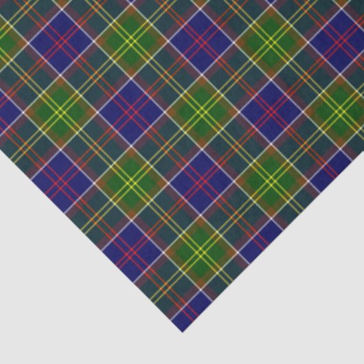 Scotland Ayrshire District Tartan Seidenpapier (Detail)