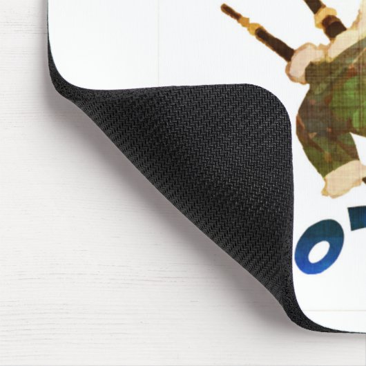 Scotland Bagpipes Mousepad (Ecke)