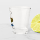 Scotland Bagpipes Schnapsglas (Rechts)