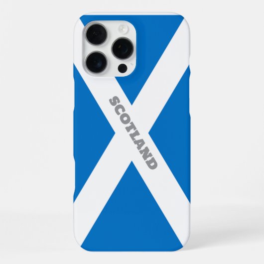 SCOTLAND Barely There Case Mate iPhone Hülle (Rückseite)