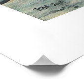 Scotland Bass Rock North Berwick von Pola.B.Alex Poster (Ecke)