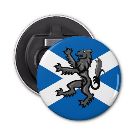 Scotland Bottle Opener, Scottish Flag, Rampant Flaschenöffner (Vorderseite)