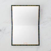 Scotland Campbell Clan Burg Faltenkarte Karte (Innenseite)