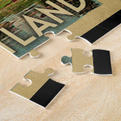 Scotland Castle Vintage Travel Puzzle (Seite)