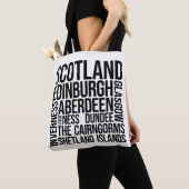 Scotland Cities Word Art - Edinburgh Travel Tasche (Von Nahem)