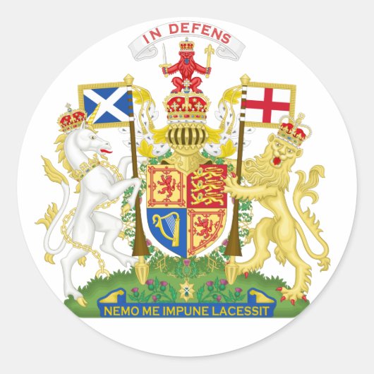 Scotland Coat of Arms Sticker (Vorderseite)