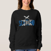 Scotland Cricket Player Cricket Sport Sweatshirt (Vorderseite)