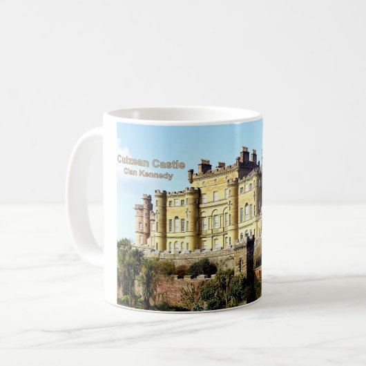 Scotland Culzean Castle — Clan Kennedy Zuhause Kaffeetasse (Vorderseite Links)
