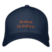 Scotland & DUNDEE fashion / Scottish Patriots Bestickte Baseballkappe (Vorderseite)